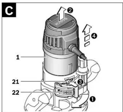 BOSCH GOF 1600 CE - 10
