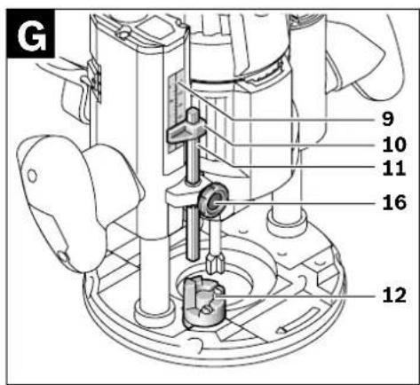 BOSCH GOF 1600 CE - 17