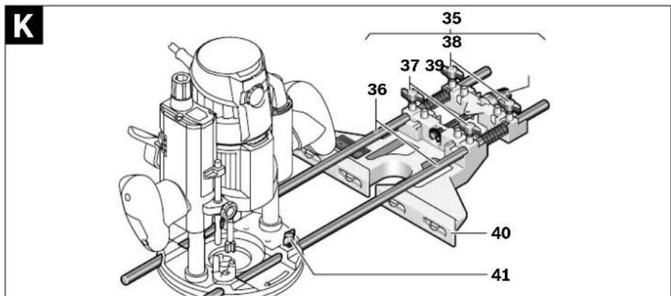BOSCH GOF 1600 CE - 21