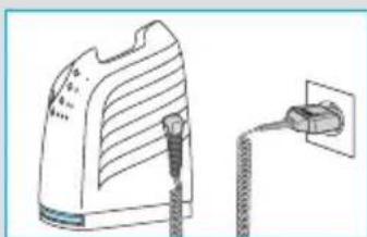 BRAUN 070498 - Charging and cleaning the shaver - 1