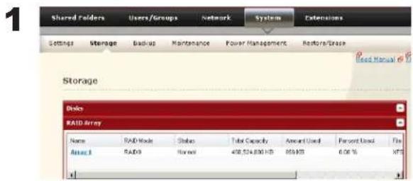 BUFFALO LinkStation Pro Quad - - Passer en mode normal - 1