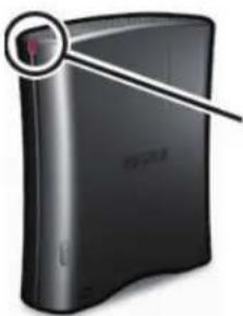 BUFFALO LinkStation Pro Quad - Rouge clignotant - 1