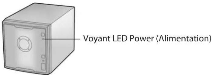 BUFFALO LinkStation Pro Quad - Voyant POWER (alimentation) - 1