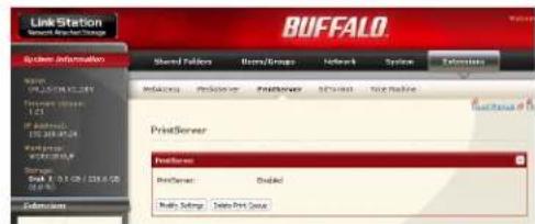 BUFFALO LinkStation Pro Quad - Paramétrer une imprimante sous windows 2000 - 1