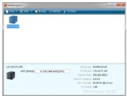 BUFFALO LinkStation Pro Quad - Configuration du logiciel linknavigator (ls-qvl) - 5