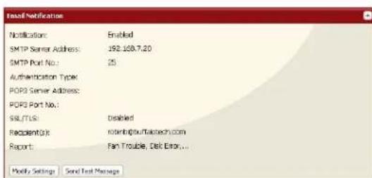 BUFFALO LinkStation Pro Quad - Notification par courrier électronique - 3