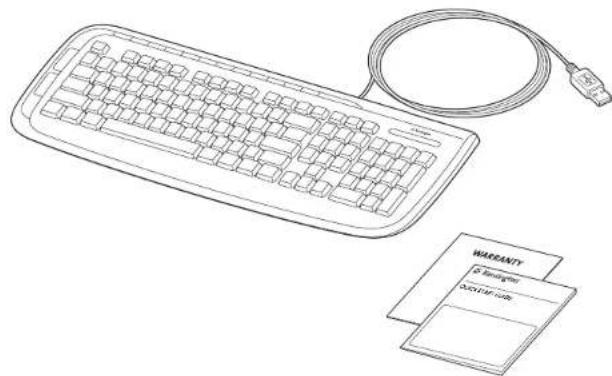 KENSINGTON K64408ESA - Pro Fit™ USB Wired Keyboard - 1