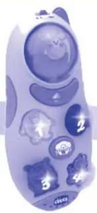 CHICCO Cubotto Parlotto - Este produits e conforme à Directiva EU 2002/96/EC. - 2