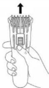 Carmen HC2610 - Inserting a comb - 1