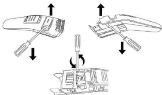 Carmen HC2610 - Akku entfernen - 1