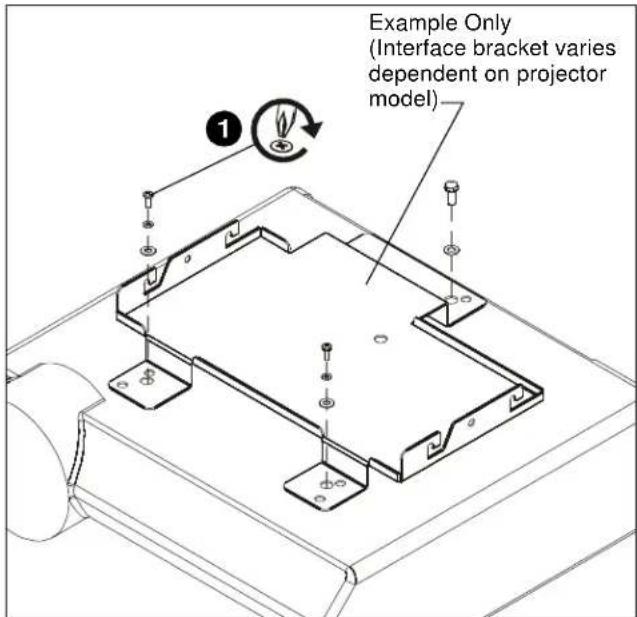 Chief VCMU - Install Interface Bracket - 2
