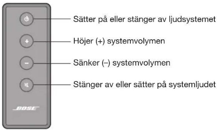 BOSE Solo TV - Fjärrkontroll - 1
