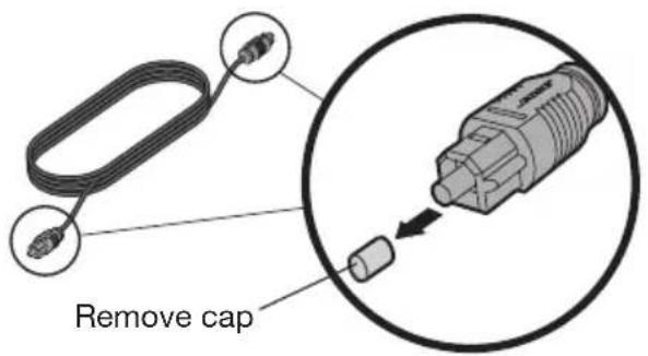 BOSE Solo TV - Important instructions for optical cable connections - 1