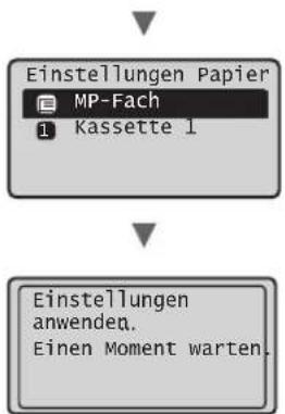 CANON iSensys MFG4730 - Einstellen von Papierformat und Papiertyp - 3