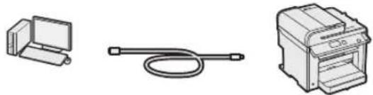 CANON iSensys MFG4730 - Alegerea metodei de conectare a aparatului la computer - 2