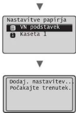 CANON iSensys MFG4730 - Nastavitev velikosti in vrste papirja - 3