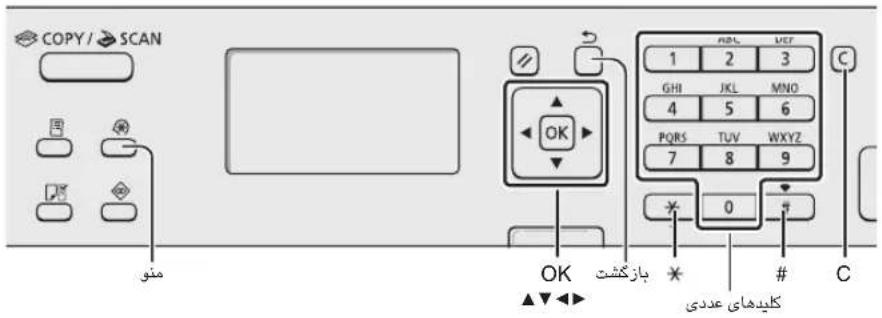 CANON iSensys MFG4730 - طريقة إدخال النص - 3