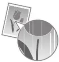 CANON iSensys MFG4730 - Prinditud lehel on valged triibud või tuhmid alad - 1