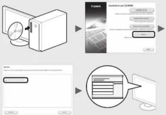 CANON iSensys MFG4730 - Pour plus de détails sur les procédures d'installation : - 2