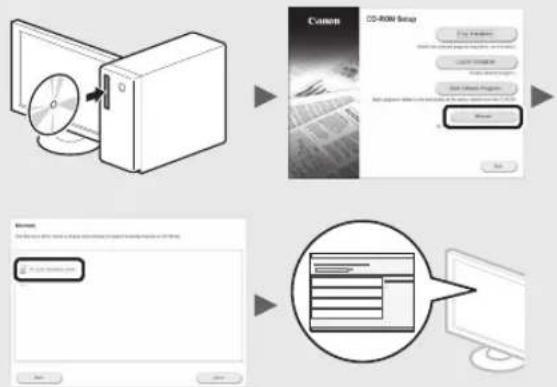 CANON iSensys MFG4730 - Para obter mais detalhes sobre os procedimentos de instalação: - 2