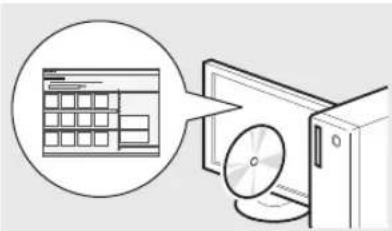CANON iSensys MFG4730 - ④ e-Manual (Multi-lingual User Manual CD): - 1