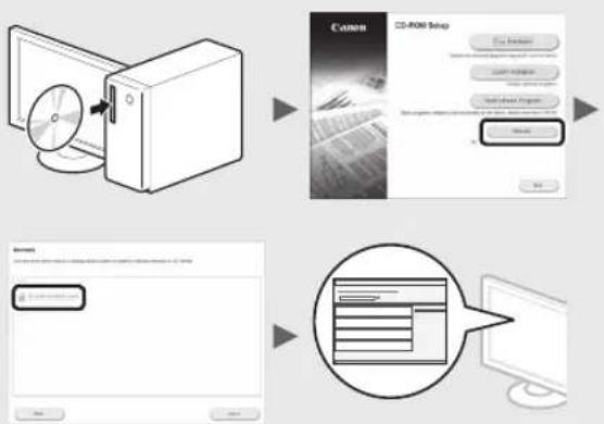 CANON iSensys MFG4730 - Lisätietoja asennustoimista: - 2