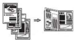CANON iSensys MFG4730 - Zmanjšana postavitev - 2