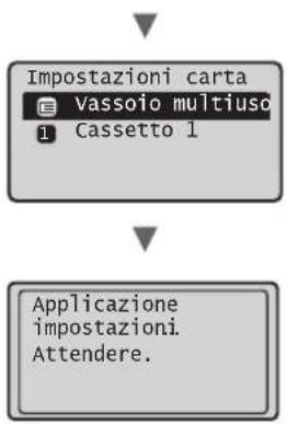 CANON iSensys MFG4730 - Impostazione del formato e del tipo di carta - 3