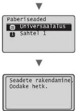 CANON iSensys MFG4730 - Paberiformaadi ja -tüübi määramine - 3