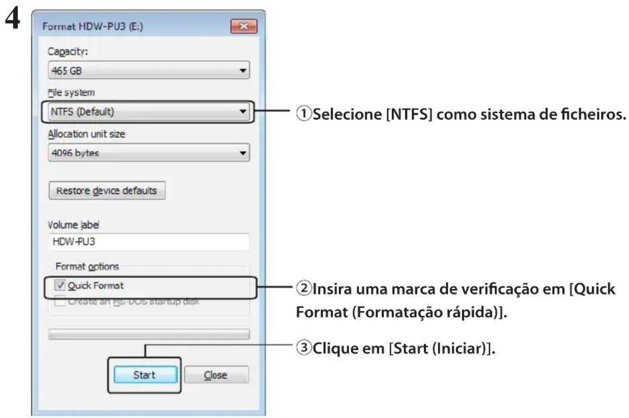 BUFFALO MiniStation Air - Formatar com NTFS (Windows) - 2