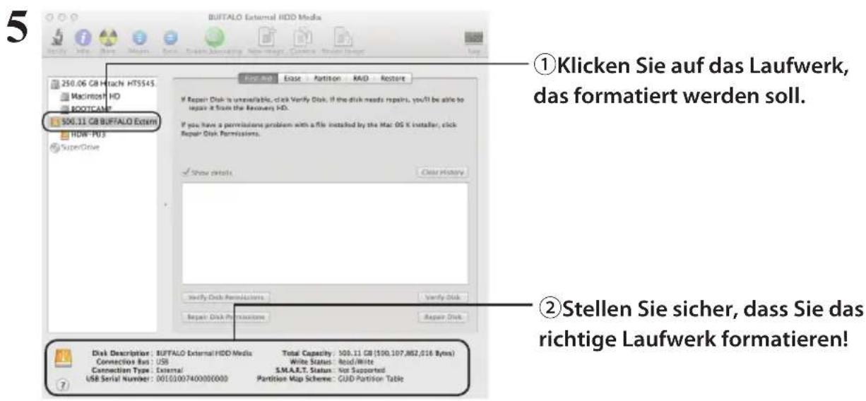 BUFFALO MiniStation Air - Formatierung.mit.FAT32.(Mac) - 1