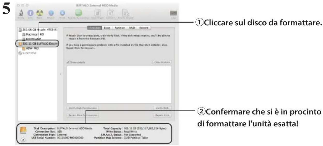 BUFFALO MiniStation Air - Formattazione con FAT32 (Mac) - 1