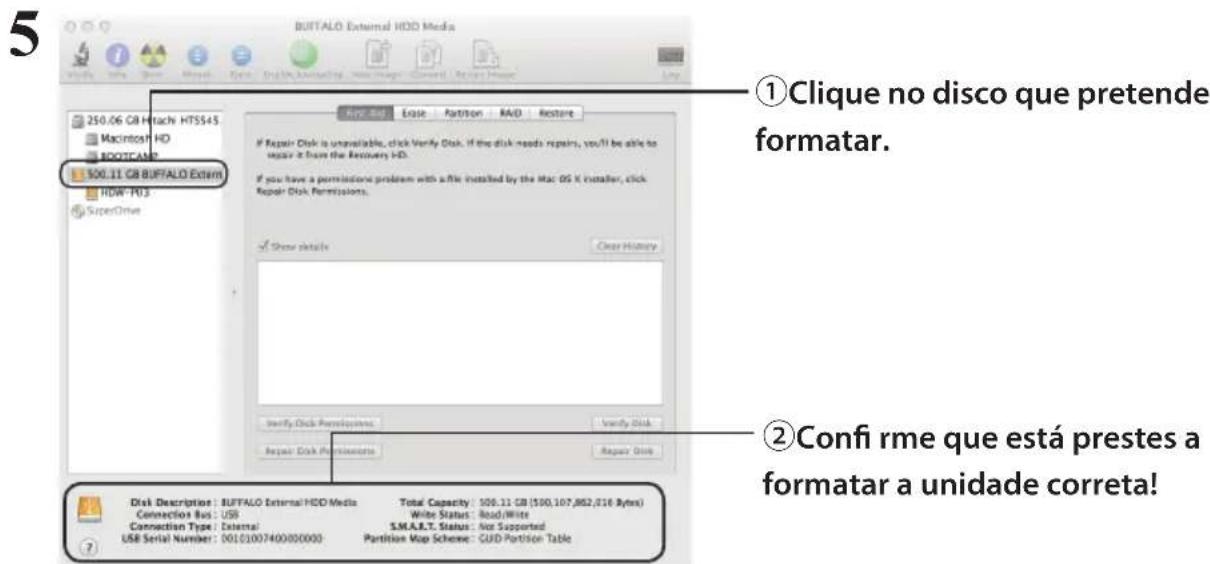 BUFFALO MiniStation Air - Formatar com FAT32 (Mac) - 1