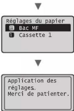 CANON iSensys MF4750 - Réglage du format et du type de papier - 3