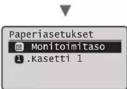 CANON iSensys MF4750 - Paperikoon ja -tyypin märittäminen - 3