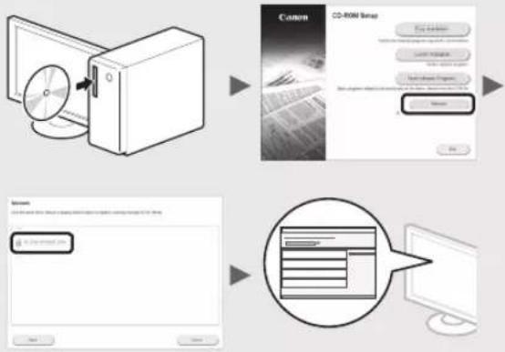 CANON iSensys MF4750 - Flere oplysninger om installationsprocedurerne: - 2