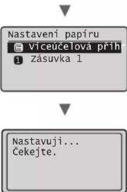 CANON iSensys MF4750 - Nastavení velikosti a tipo papíru - 3