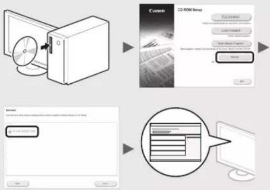 CANON iSensys MF4750 - Pentru detali despre procedurile de instalare: - 2