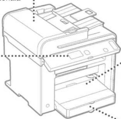CANON iSensys MF4750 - Solutionarea blocajelor de harti - 9