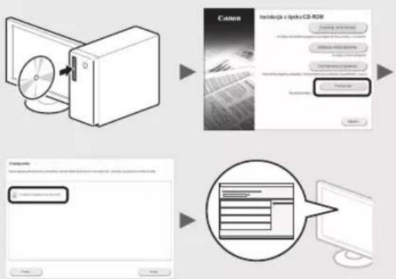CANON iSensys MF4750 - Aby zapoznac sie ze szeczegrólami procedury instalaci: - 2