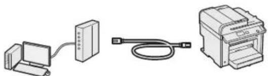 CANON iSensys MF4750 - Wybor metody podlączenia urzadzenia do kom - 1