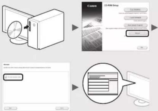 CANON iSensys MF4750 - DoknaHa iHopmaucia npo npoueypn BCTaHOBJIeHHJ - 2