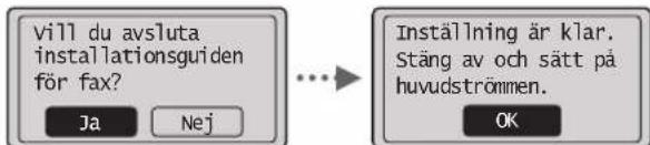 CANON iSensys MF4750 - Nar tillvalsluren installeras: - 1