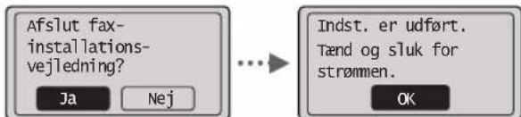 CANON iSensys MF4750 - Nár du installerer.Handsættet (ekstraudstyr): - 1