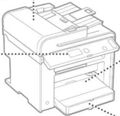 CANON iSensys MF4750 - Vzdálené uživatelské rozhrani*** - 8