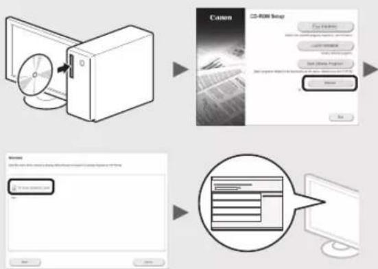 CANON iSensys MF4750 - Jei reikia daugiau informacijos apie diegimo procedura: - 2