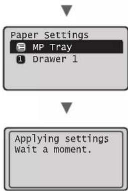 CANON iSensys MF4750 - Setting a Paper Size and Type - 3