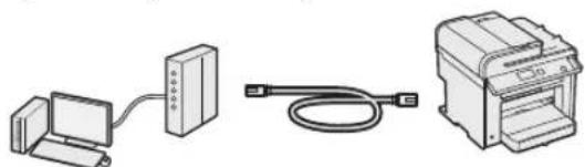 CANON iSensys MF4750 - Laitteen ja tietokoneen välisen kytkentätavan valitseminen - 1