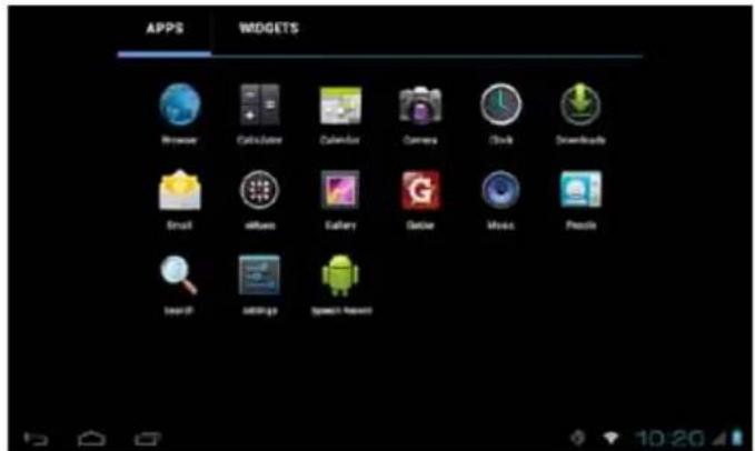 COBY Kyros MID9740 - About Applications - 1