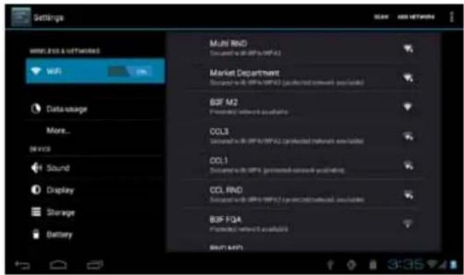 COBY Kyros MID9740 - Conectar a una red Wi-Fi - 1